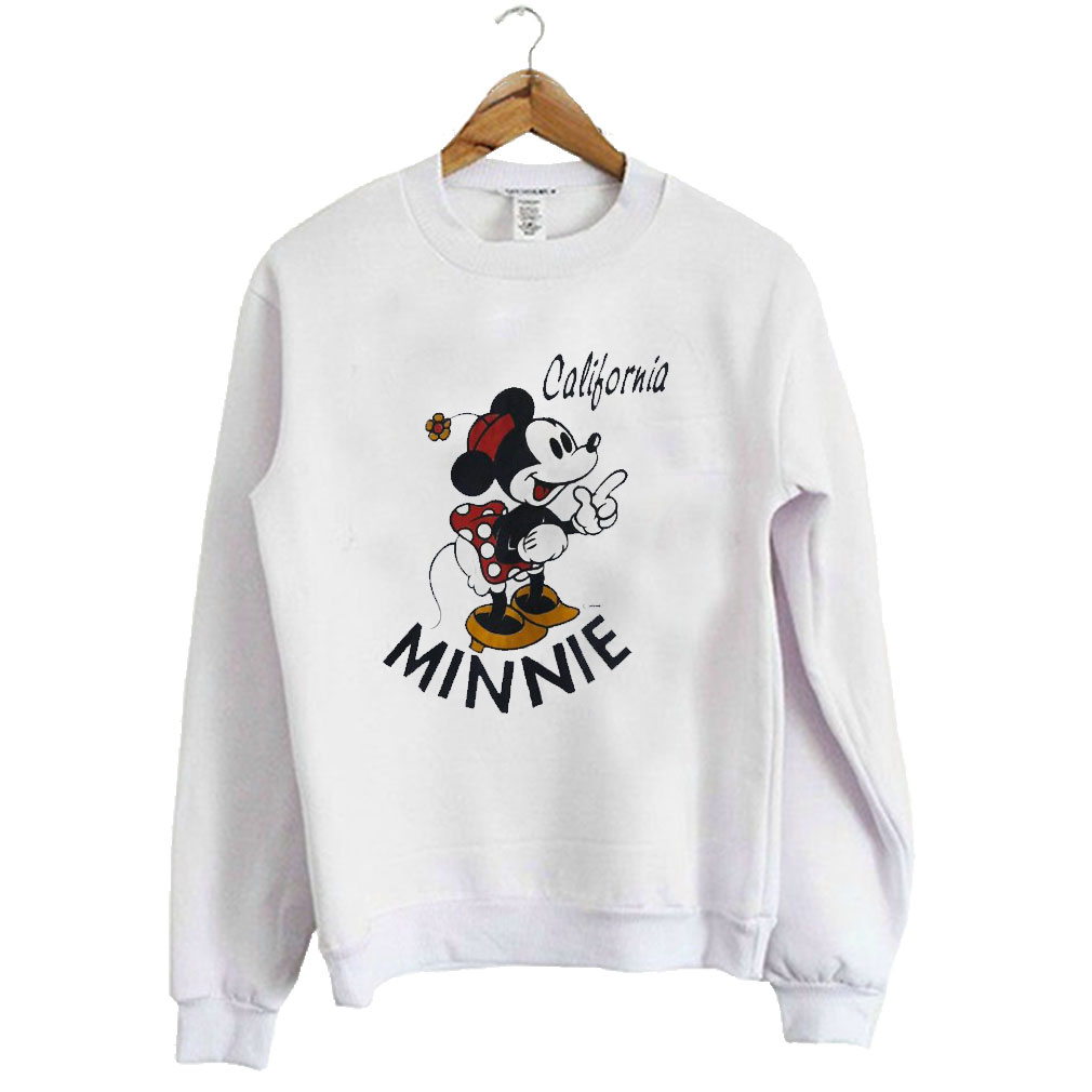 minnie mouse sweatshirt